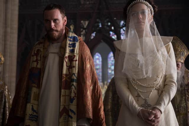 Michael Fassbender Marion Cotillard as Lord and Lady Macbeth