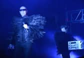 [L-R] Neil Tennant and Chris Lowe of Pet Shop Boys. The iconic pop duo are set to headline the Isle of Wight Festival on Saturday night - will the weather hold out for their latest "Dreamworld" performance in Newport, however? (Credit: Jason Kempin/Getty Images for Coachella) 
