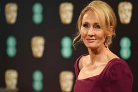 Harry Potter author JK Rowling