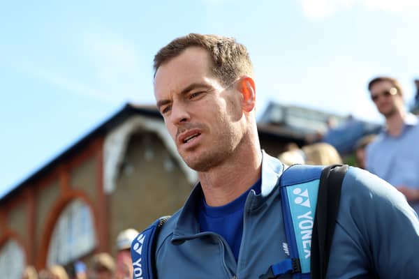 Andy Murray had surgery on a spinal cyst last week.