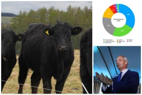 A snapshot of farmers’ voting intentions ahead of the General Election on July 4 shows the Conservatives ahead in the polls, with Labour and Reform UK neck and neck.