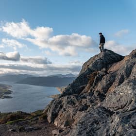 Photographer Craig Sinclair’s shot of Ben A’an in the Trossachs, looking down on Loch Katrine