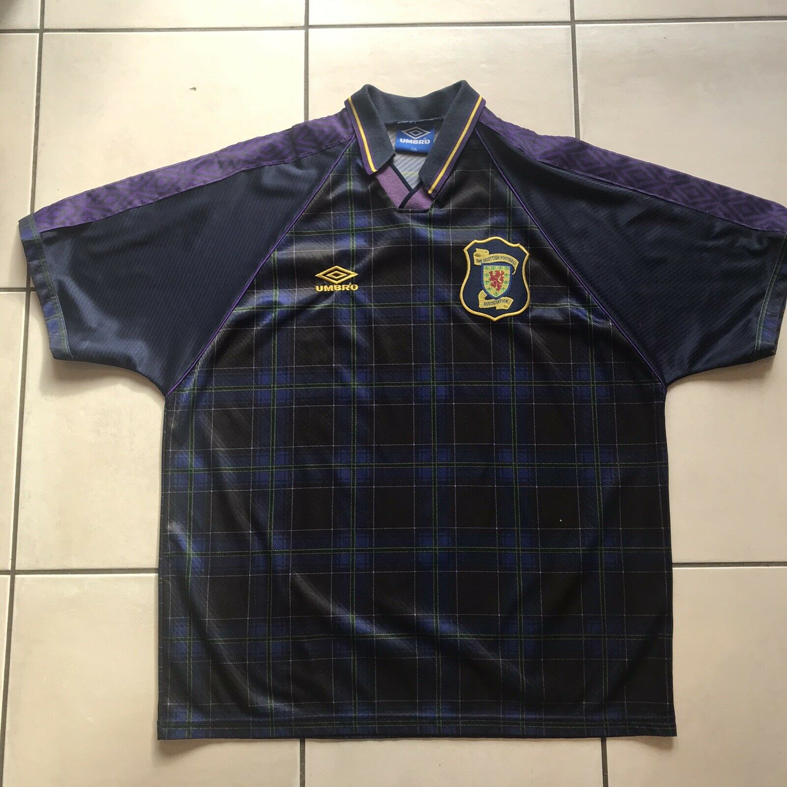 Retro Scotland Away Jersey 1994/96 By Umbro