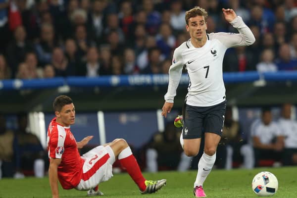 France’s Antoine Griezmann in the 2016 Euros, where he picked up the Golden Boot