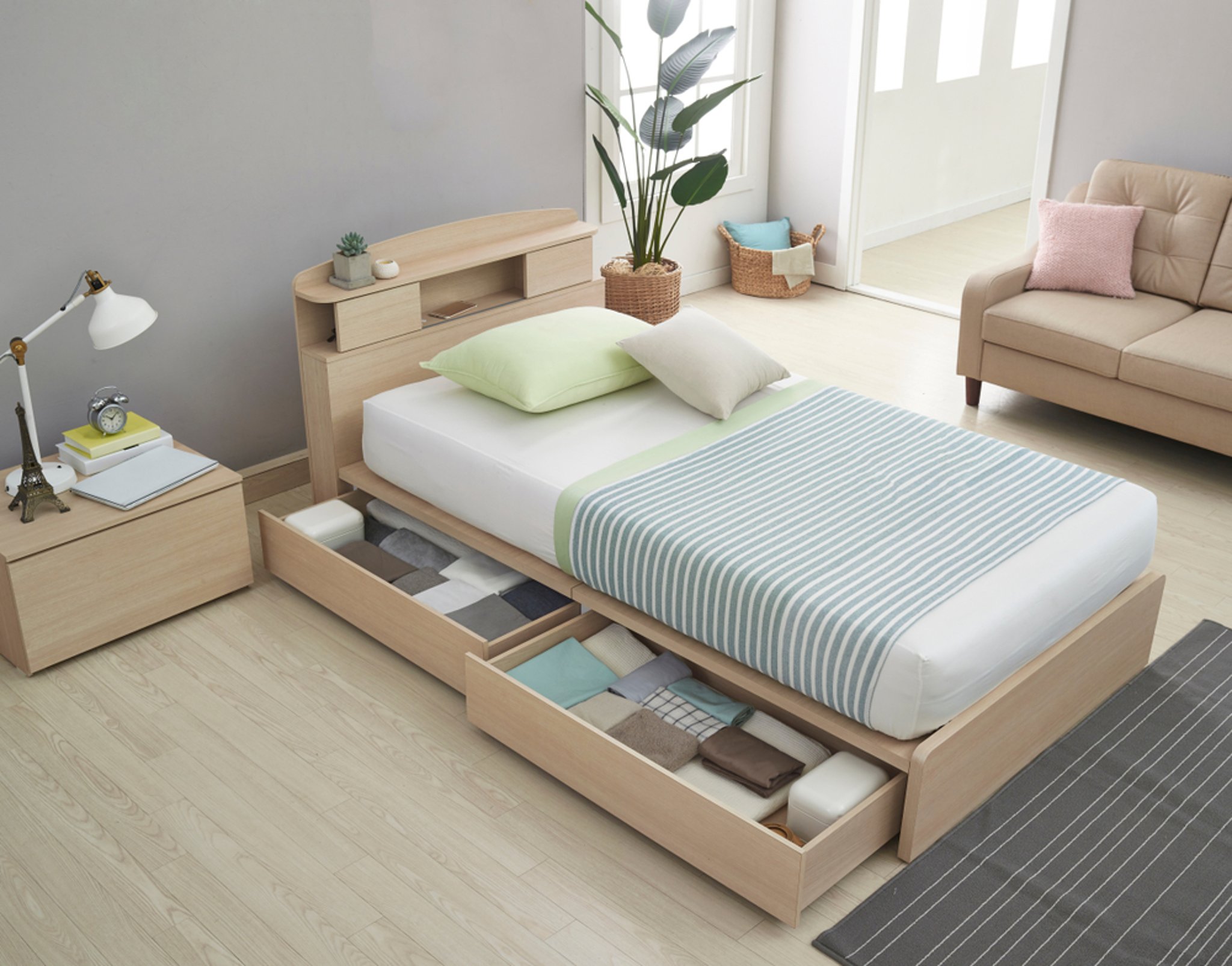 Storage Beds Uk The Best With, King Size Bed With Storage Underneath