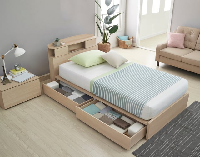 Storage Beds Uk The Best With, Full Bed Storage Underneath