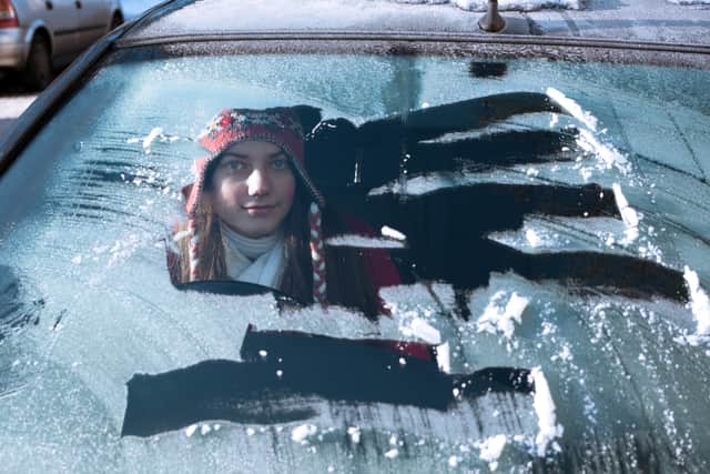 Take care when clearing your windows