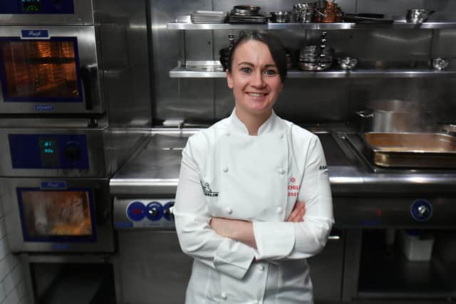 Chef Lorna McNee was driven in her career by her love of food and wasn’t put off by any perception of fine dining kitchens. Picture: John Devlin