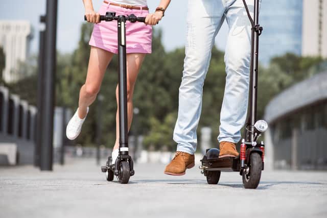 E-scooters are an increasingly common sight despite restrictions on their use
