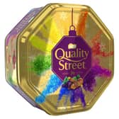 Tesco is selling an exclusive gold version of the Quality Street Christmas Tub - for a limited time only 