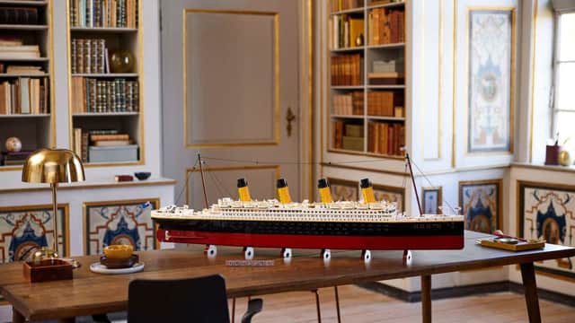 LEGO have released their largest ever collectible set, a 9900 piece scale model of the RMS Titanic