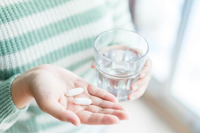If you think you have Covid current advice includes taking medicine such as paracetamol or ibuprofen. Image: Shutterstock