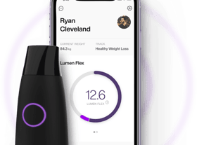 Lumen metabolism measuring device and app