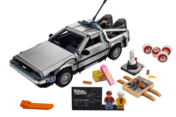 LEGO Back to the Future DeLorean set