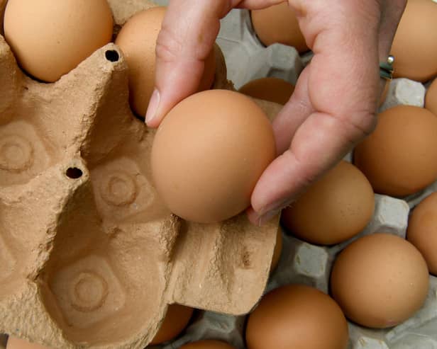 Free range eggs are a key source of food in the UK (image: AFP/Getty Images)