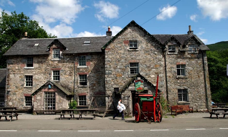 This traditional pub is apparently so haunted that its website has a section dedicated to its numerous ghosts  including the accounts of those who have encountered them. A family of 18th century crofters is said to haunt the building - they froze to death after being thrown off the site.  A little girl in a pink dress has been spotted as well as a man whose family was slaughtered by a Highland chieftain. 