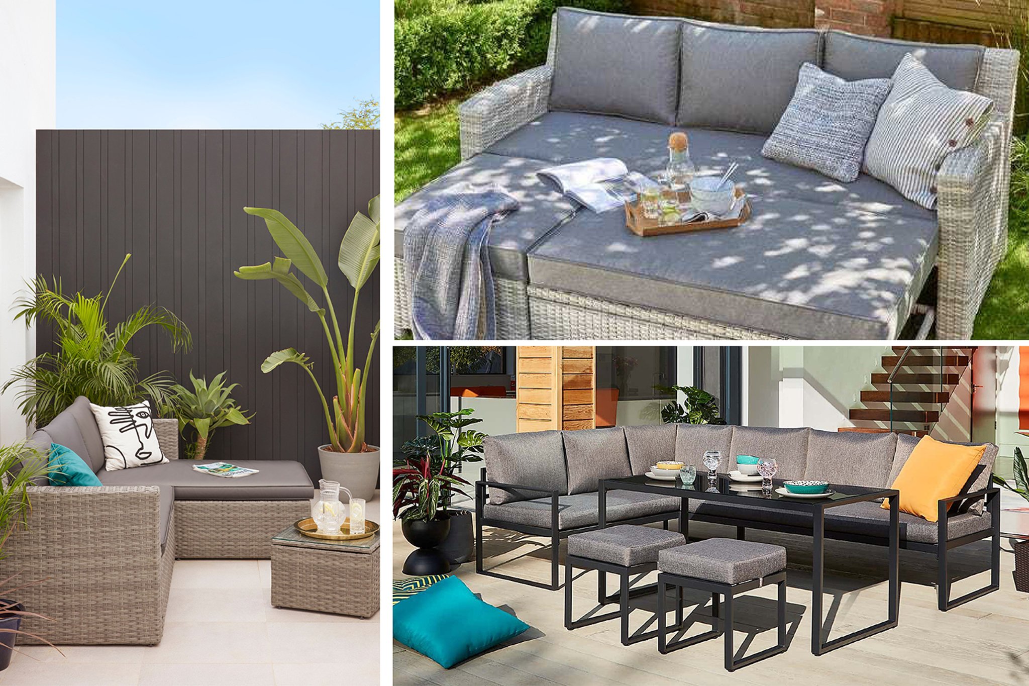 Best garden sofas UK: daybeds, corner sofas, and outdoor sofa sets