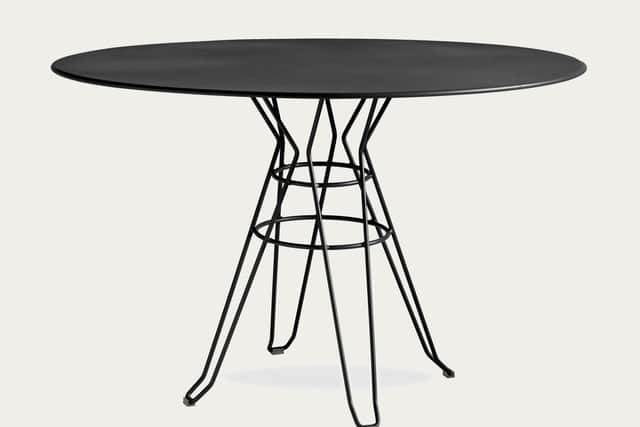  Black Capri Dining Table 