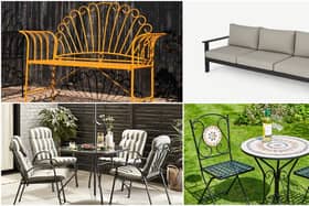 Best metal garden furniture: from round metal tables to benches