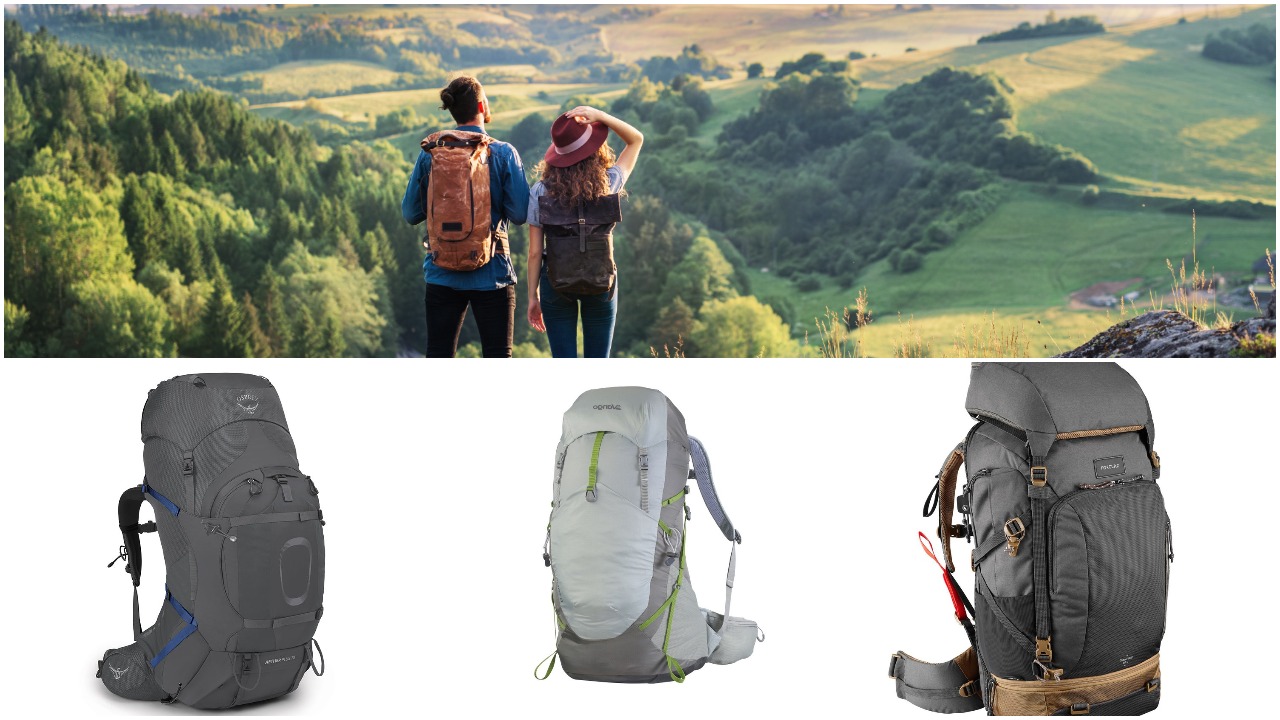 Durable Backpack Hiking Large Capacity 70L Rucksack Day Pack Outdoors Pack Bag