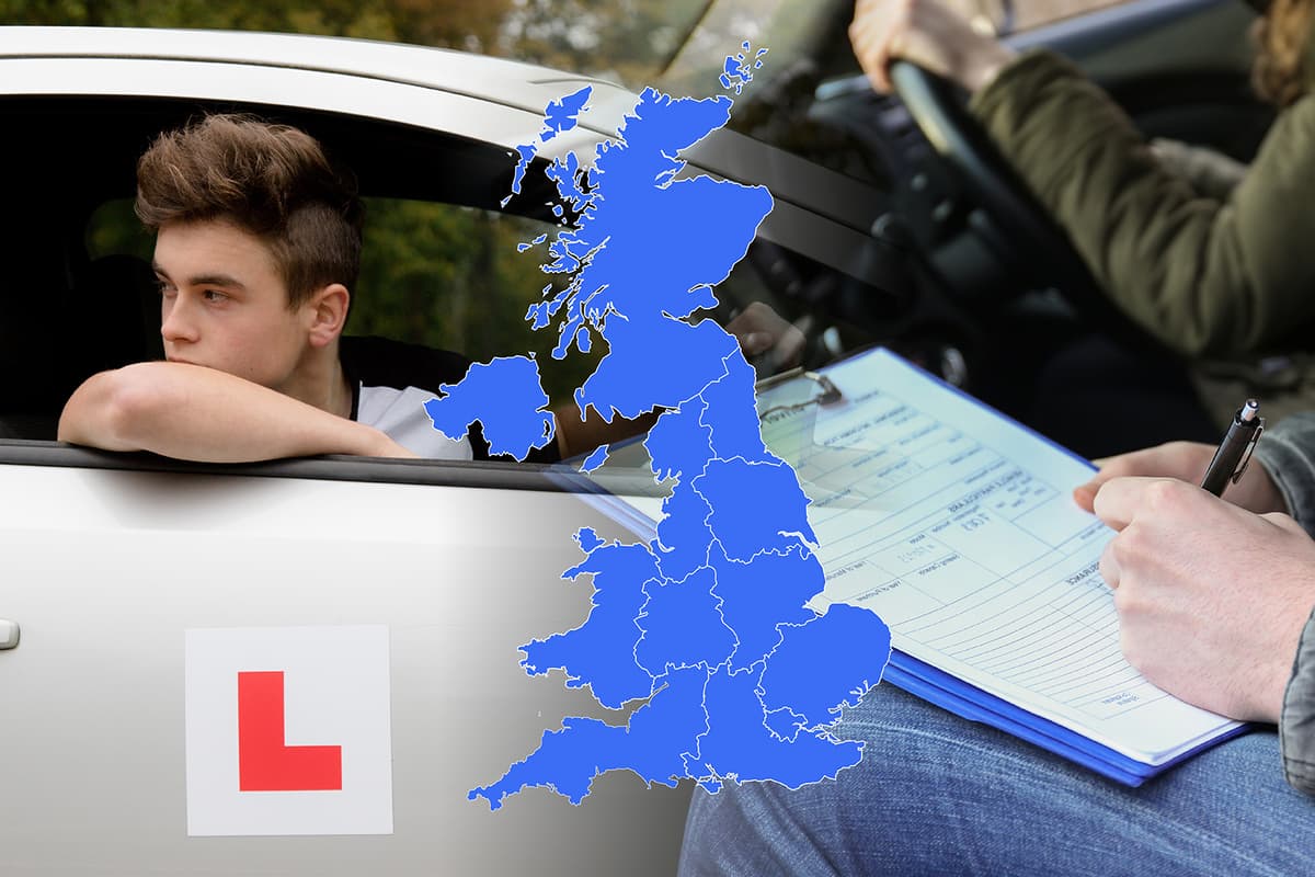 Britain’s best and worst places to take the driving test Britain’s best and worst places to take the driving test