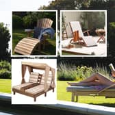 Garden sun loungers, from wooden, to cheap, wheeled, and luxury