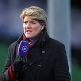 Clare Balding will lead the BBC's Glasgow Cycling World Championships coverage. Image: Getty 