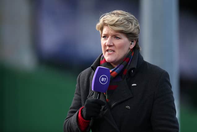 Clare Balding will lead the BBC's Glasgow Cycling World Championships coverage. Image: Getty 