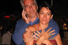 Ghislaine Maxwell with ex-boyfriend Jeffrey Epstein (Pic: SDNY/ZUMA Press Wire/Shutterstock)