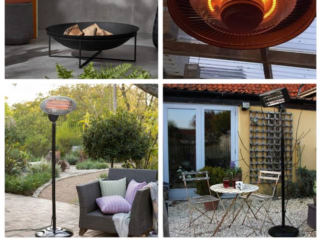 Best patio heaters and firepits