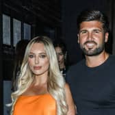 Kate Ferdinand had a five year on-off relationship with Dan Edgar, seen with current girlfriend Amber Turner (Pic: SOPA/Getty)