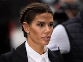 Rebekah Vardy has given an exclusive interview to TalkTv in the aftermath of her defamation trial against Colleen Rooney, known as the ‘Wagatha Christie’ trial. (Credit: Getty Images)