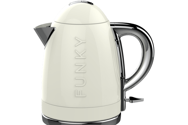 Bear Glass and Stainless Steel Electric Tea Kettle with Lift-out