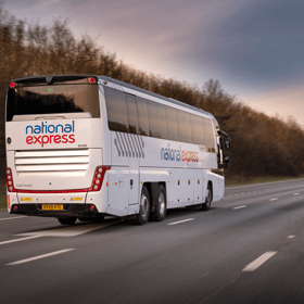 A National Express coach 