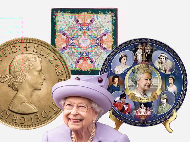 Queen Elizabeth II: tasteful memorabilia, souvenirs to commemorate