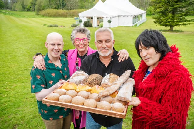 Whether it's recording two separate opening takes or editing audio to cut any mention of "Bake Off", the US version changes more than the name. Image: Mark Bourdillon/Love Productions/Channel 4