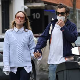 Harry Styles and Olivia Wilde seen in London (Pic:Getty)