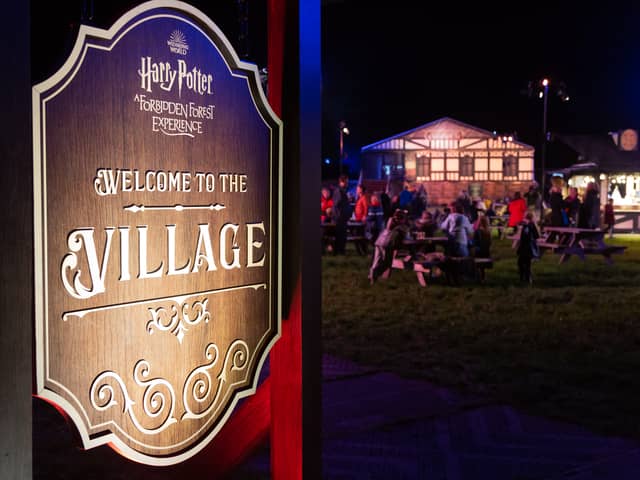 The Harry Potter Forbidden Forest Experience opens on October 15 in Cheshire. Credit: Harry Potter Forbidden Forest Experience