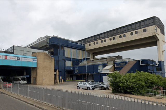 Cumbernauld’s town centre (and bus station) is located inside this massive intricate structure.