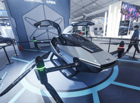 Chinese XPENG flying car X2 makes first public flight in Dubai