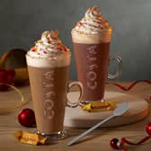 Costa’s new Latte and Hot Chocolate flavours are served with a Toblerone tiny bar