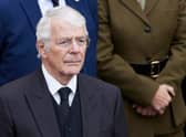 Britain's former Prime Minister John Major attends the second Proclamation of Britain's new King, King Charles III