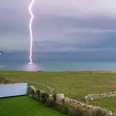 Dorset was battered by thunderstorms and a band of heavy rain overnight on the weekend. 