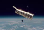 The Hubble telescope sits in low-earth orbit (image: Getty Images)