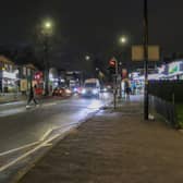 The scene in Bordesley Green, Birmingham, where a 12-year-old schoolboy riding an e-scooter has died after being involved in a horror crash with a bus.  