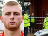 Cody Fisher (left) was enjoying a night out at the Crane nightclub on Boxing Day when he was approached by a group of people and stabbed.