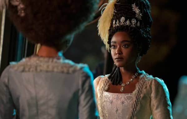 Netflix have released the first image of Young Lady Danubry, played by Arsema Thomas, from their upcoming Bridgerton prequel Queen Charlotte: A Bridgerton Story