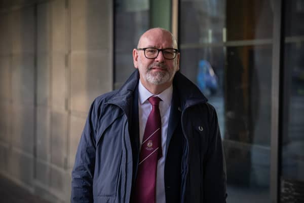 Mick Whelan, the General Secretary of the Associated Society of Locomotive Engineers and Firemen (ASLEF) arrives to attend a Commons Select Committee on rail strikes at Portcullis House.