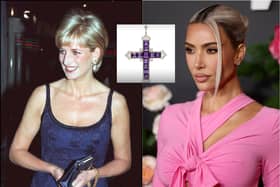 Kim Kardashian has paid a total of £163,800 for a necklace worn by Diana, Princess of Wales.