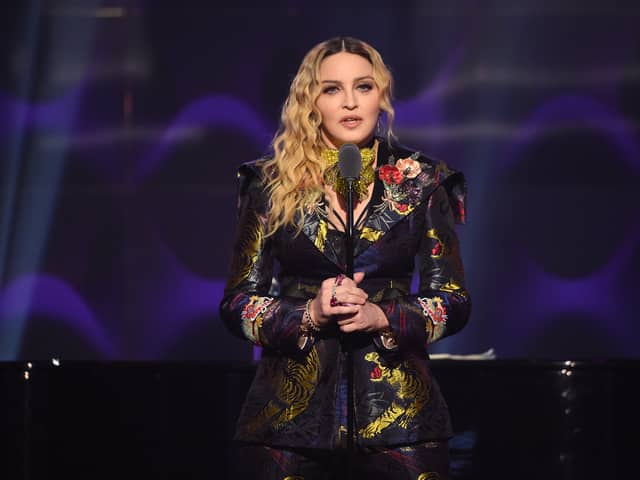 Madonna acquired the painting in the 80s.
